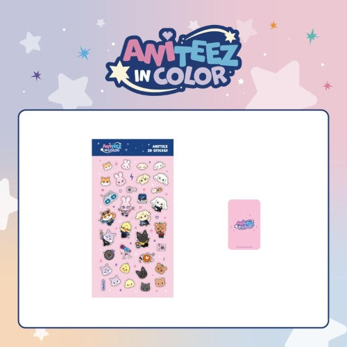 ANITEEZ IN COLOR POP UP OFFICIAL MD [3D STICKER]