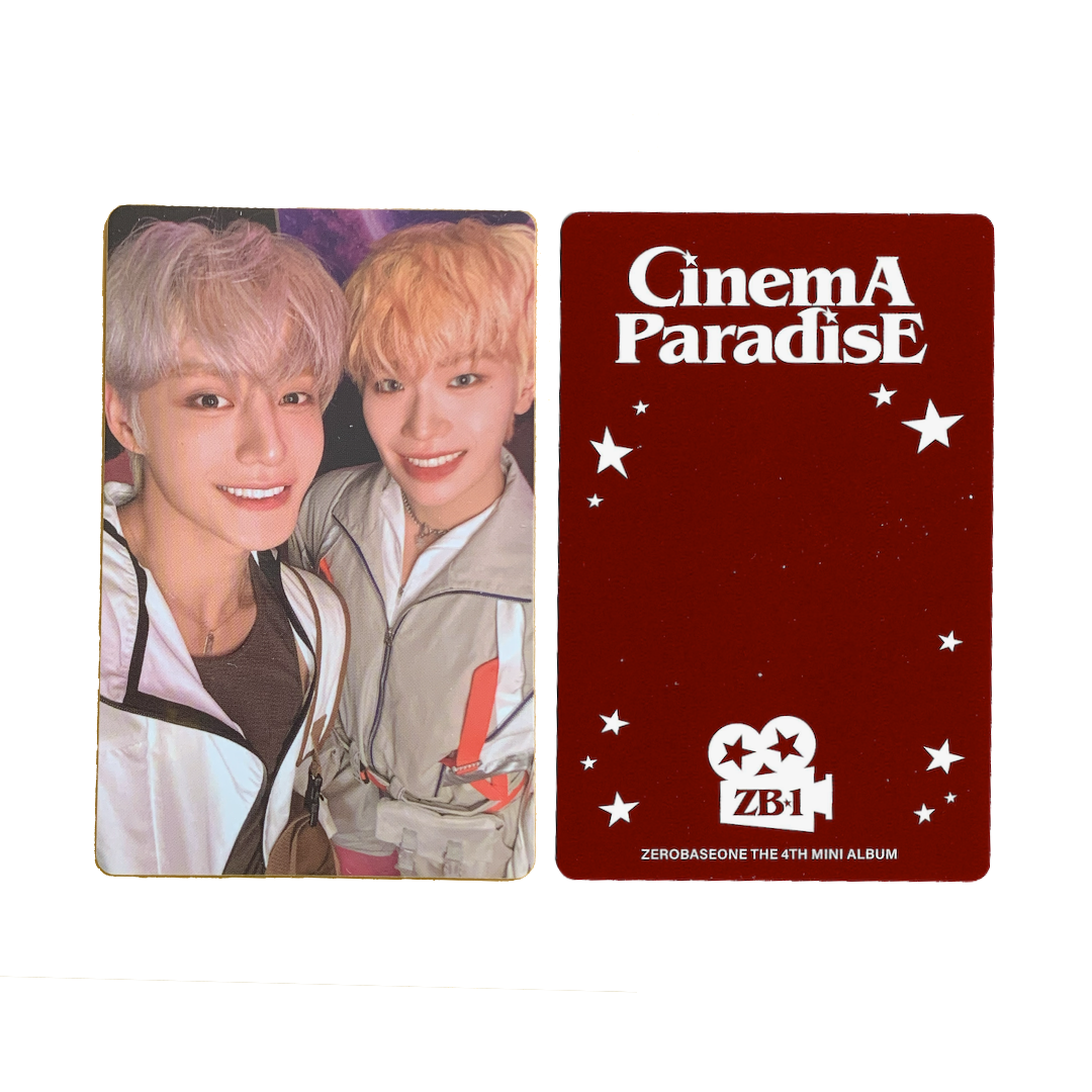 Unit Official Photocard [Cinema Paradise]