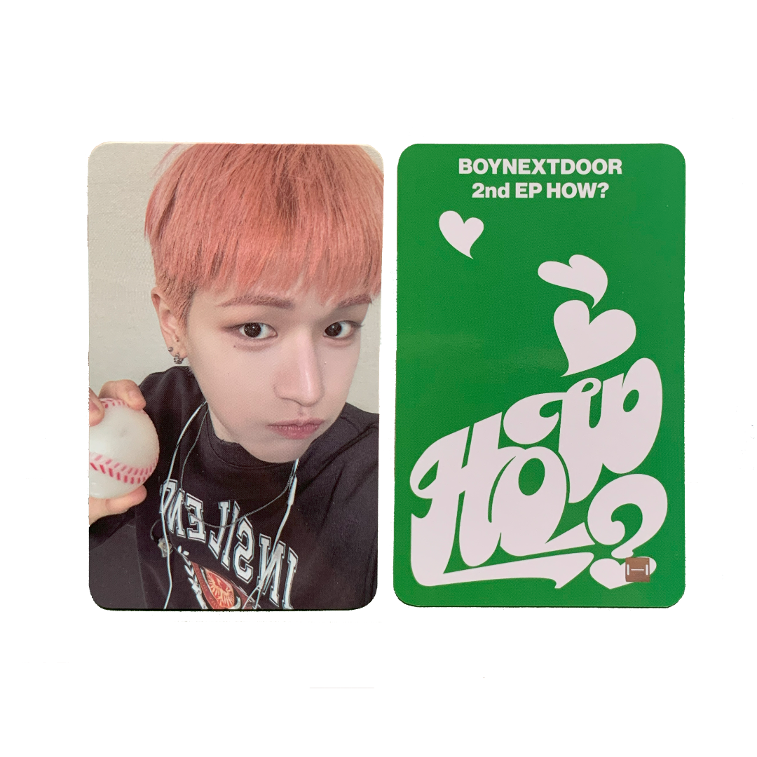 Riwoo Lucky Draw Photocard [HOW?]