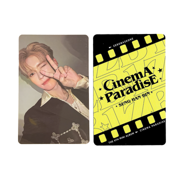 Sung Han Bin Official Photocard [Cinema Paradise]
