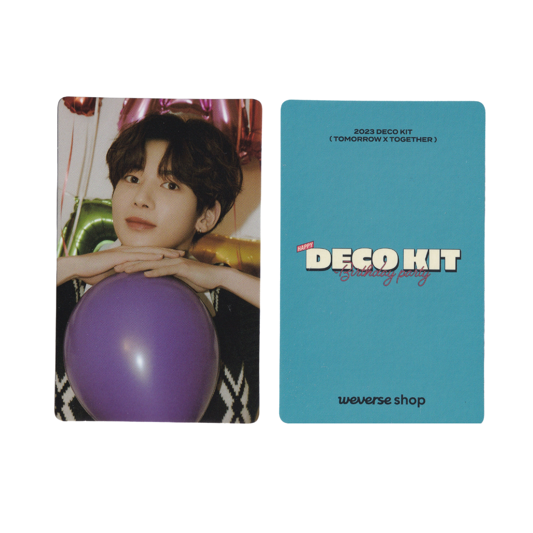 Taehyun POB Photocard [TXT 2023 DECO KIT]