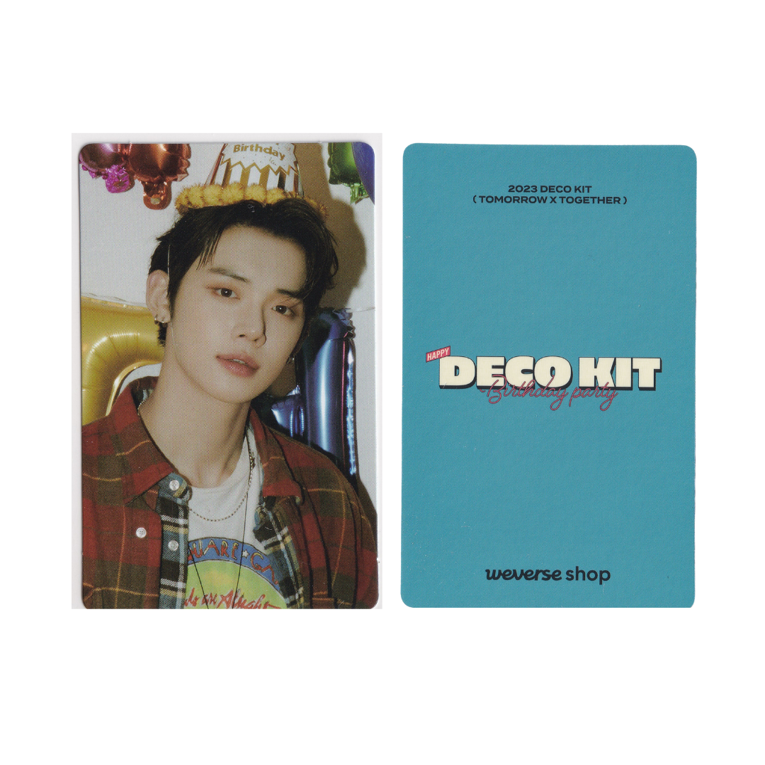 Yeonjun POB Photocard [TXT 2023 DECO KIT]