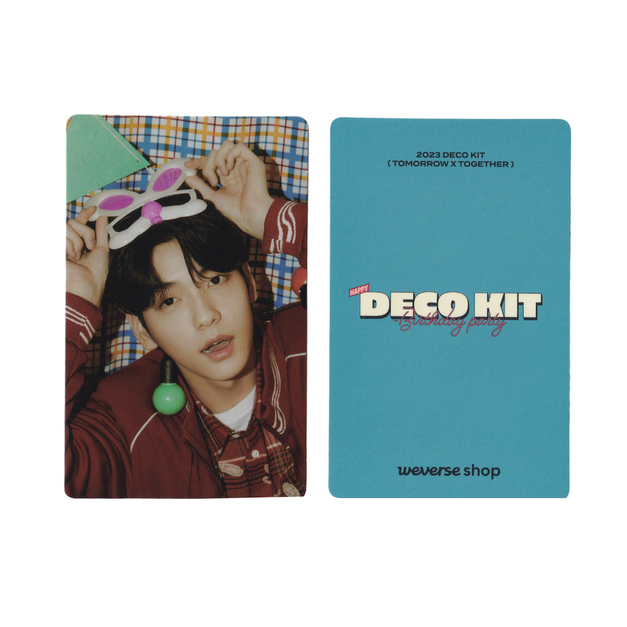 Soobin POB Photocard [TXT 2023 DECO KIT]