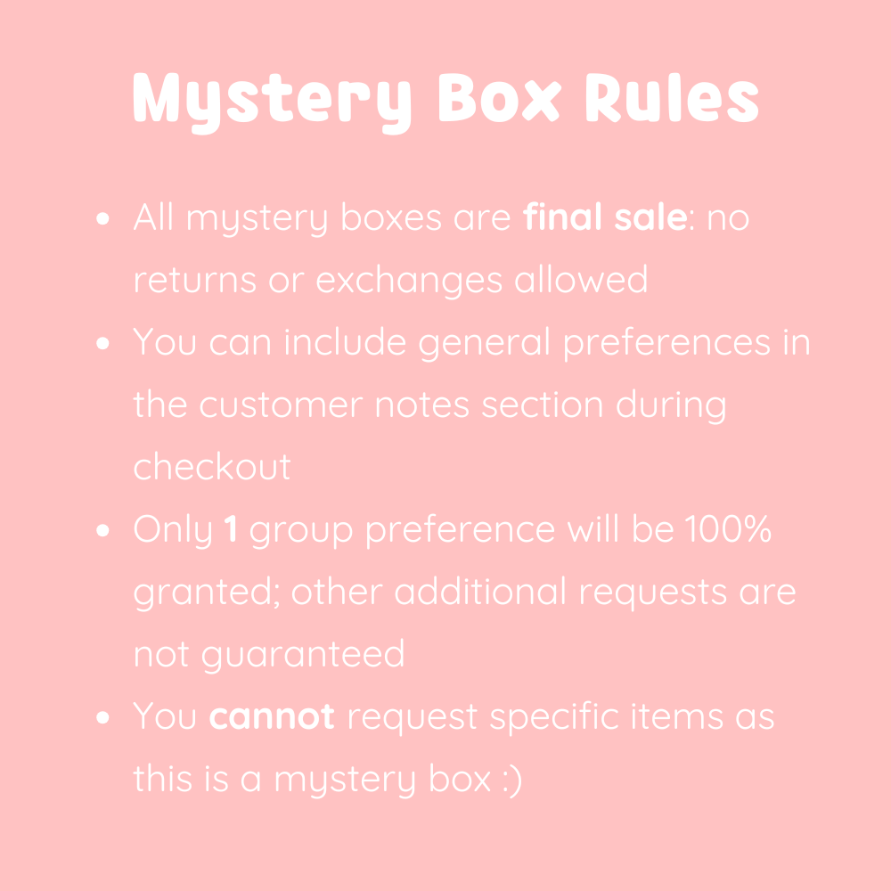 Mystery Box [DROPS ON FEB 14TH]