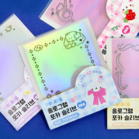 Molang Holographic Toploader Film