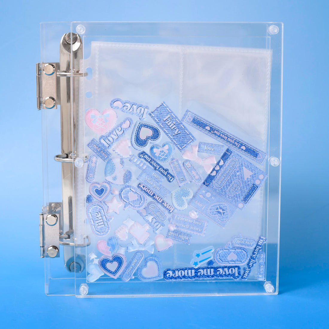 A5 Customizable Acrylic Charm Binder