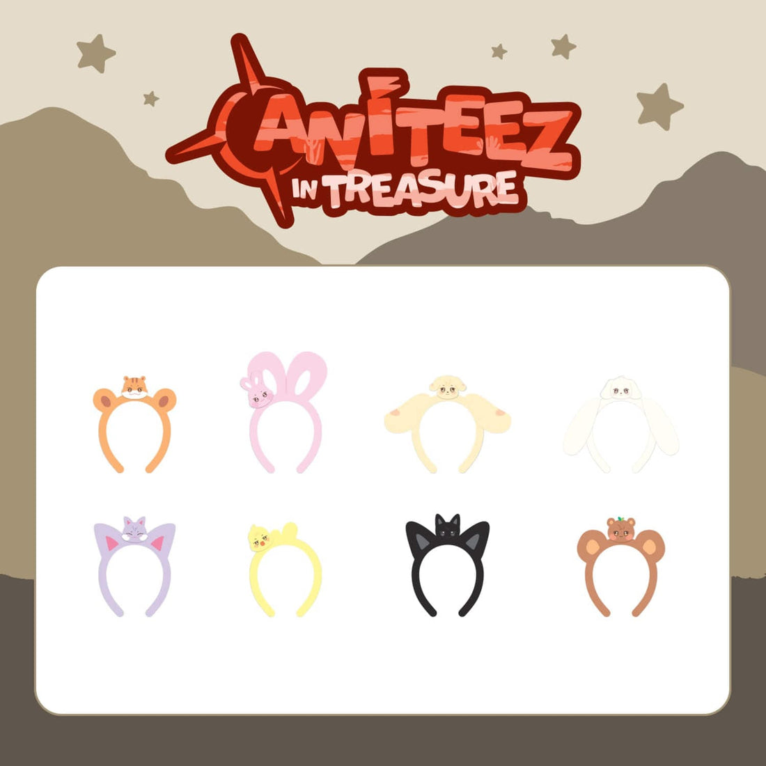 ANITEEZ IN TREASURE OFFICIAL MD [HAIR BAND]