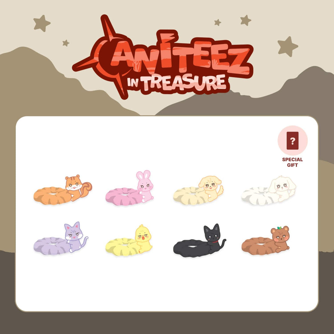 ANITEEZ IN TREASURE OFFICIAL MD [LIGHT STICK STRAP]