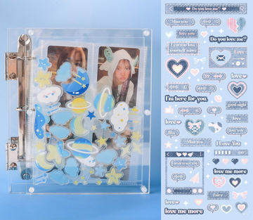 [PREORDER] Denim Sweetheart Acrylic Charm Set