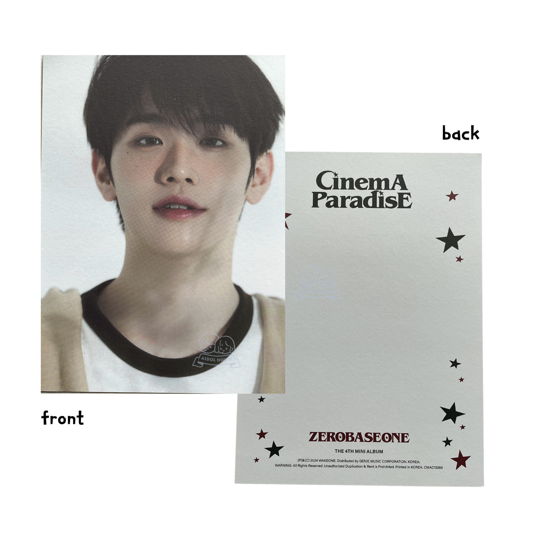 Kim Taerae Official Postcard [CINEMA PARADISE]