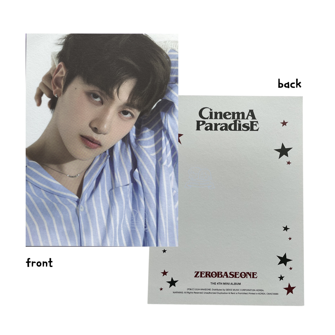 Seok Matthew Official Postcard [CINEMA PARADISE]