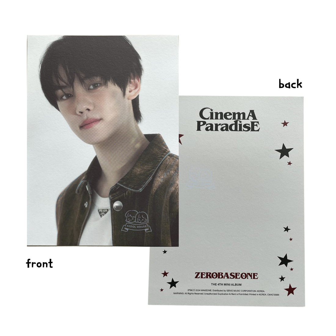 Kim Gyu Vin Official Postcard [CINEMA PARADISE]