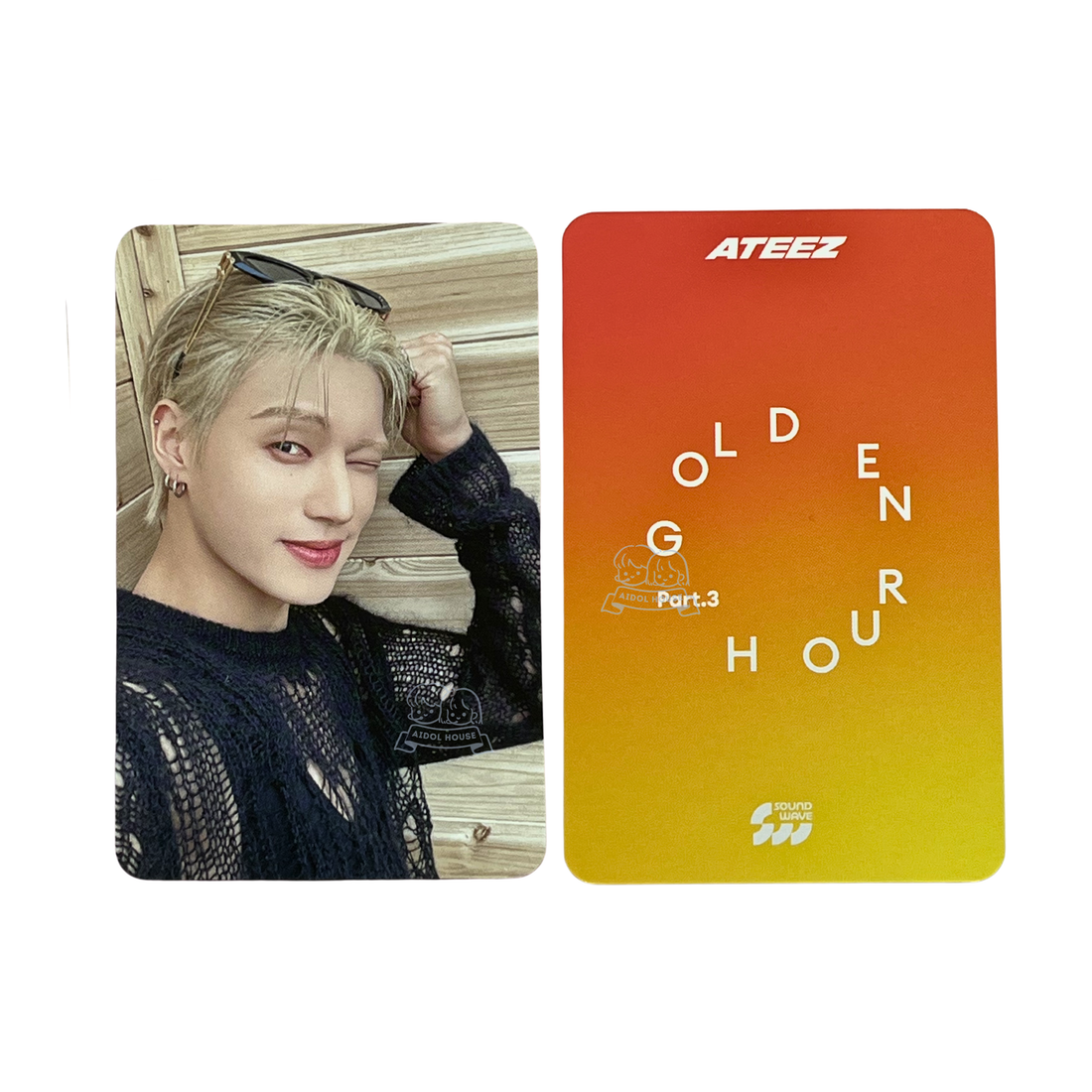 Wooyoung POB Photocard [GOLDEN HOUR : Part.3]