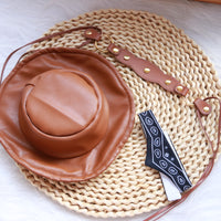 Plushie Accessories - Cowboy Hat + Bandana Set