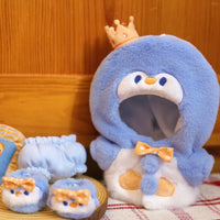 Plushie Clothing - Fluffy penguin set