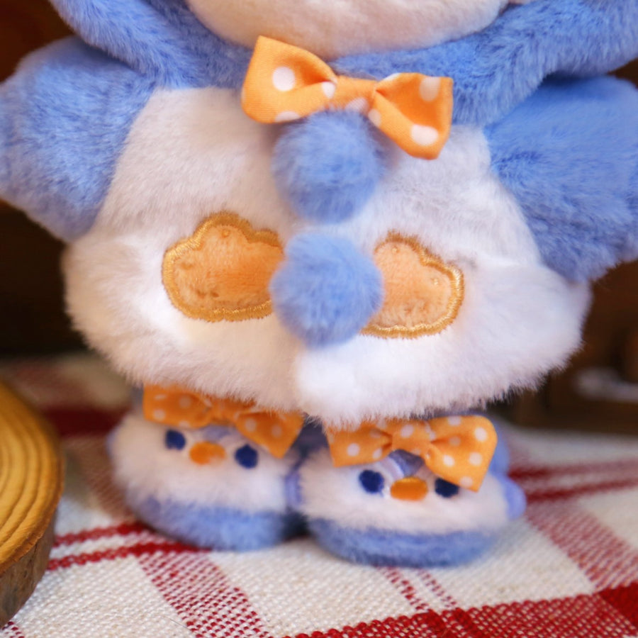 Plushie Clothing - Fluffy penguin set