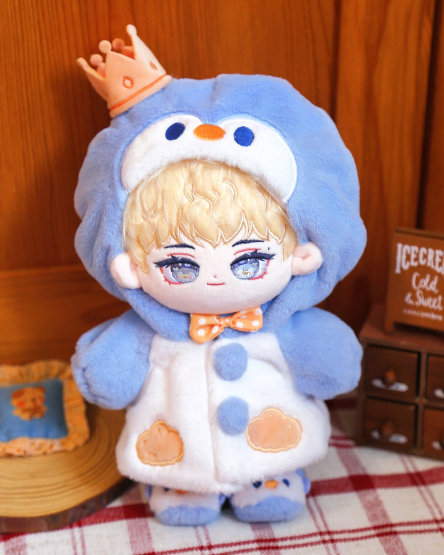 Plushie Clothing - Fluffy penguin set