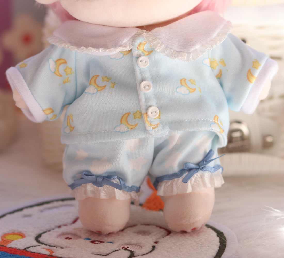 Starry Cloud Plushie Pajama Set