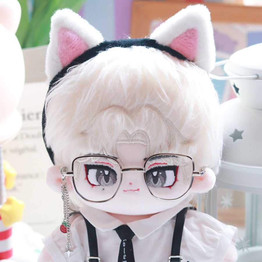 Plushie Accessories - Cat Ear Headband + Glasses Set