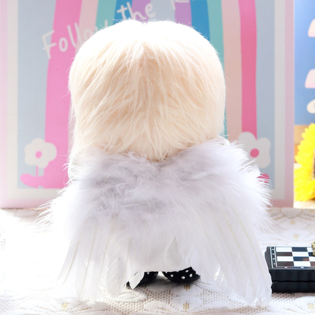 Plushie Accessories - Angel Wings + Rose Set