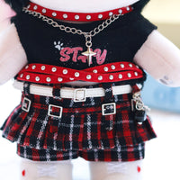 Plushie Clothing - Red Stay 8 Set