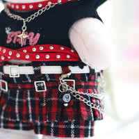 Plushie Clothing - Red Stay 8 Set