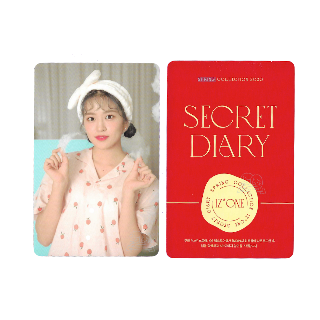 An Yujin Official Photocard [SECRET DIARY]