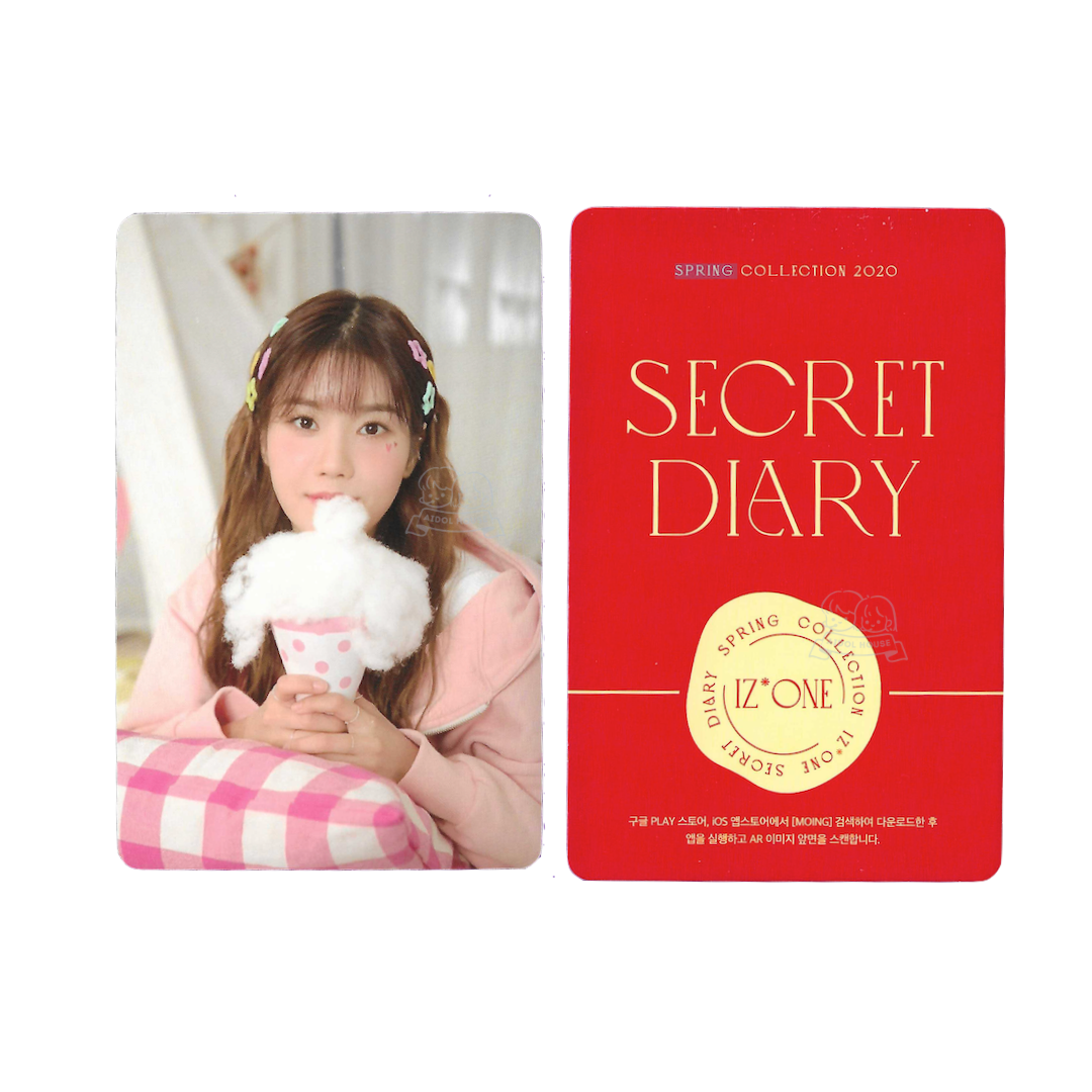 Kwon Eunbi Official Photocard [SECRET DIARY]