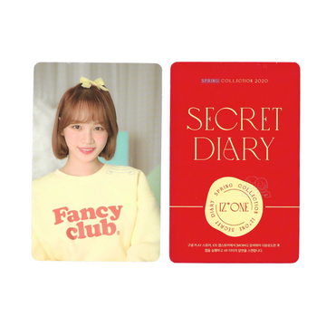 Kim Chaewon Official Photocard [SECRET DIARY]