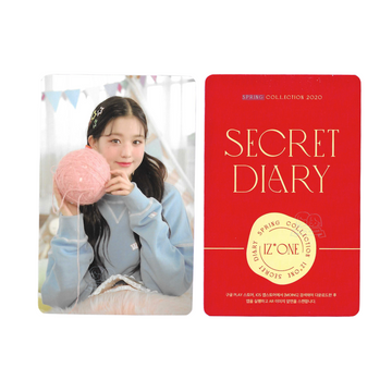 Jang Wonyoung Official Photocard [SECRET DIARY]