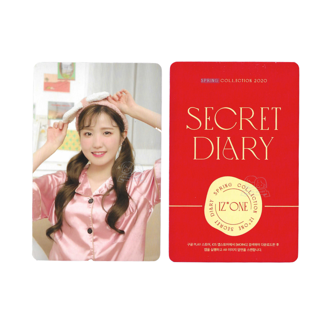Honda Hitomi Official Photocard [SECRET DIARY]