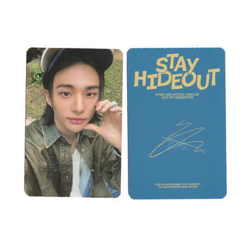 Hyunjin Fanclub Photocard [Stay Hideout]