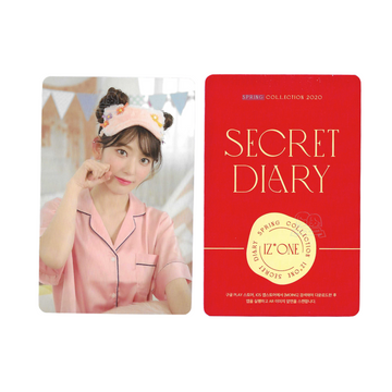 Miyawaki Sakura Official Photocard [SECRET DIARY]