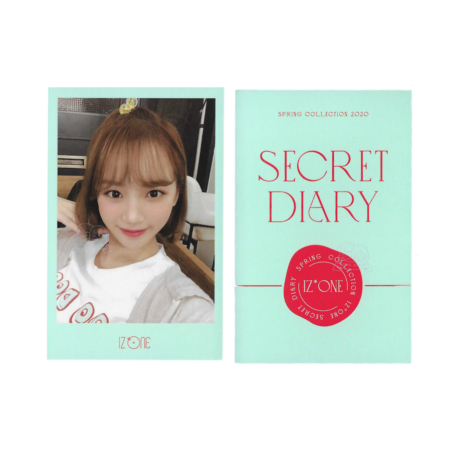 Kim Chaewon Official Photocard [SECRET DIARY]