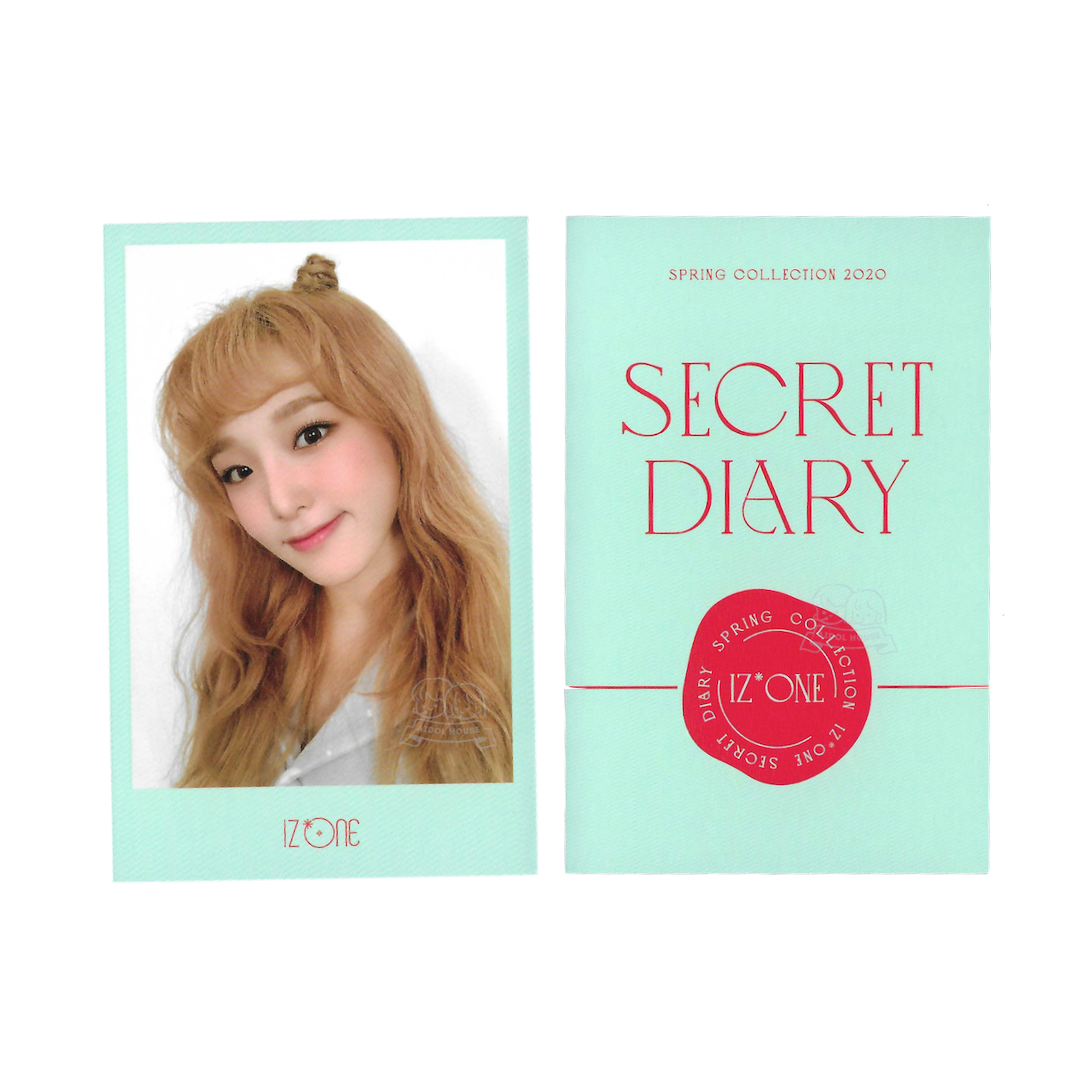 Choi Yena Official Photocard [SECRET DIARY]