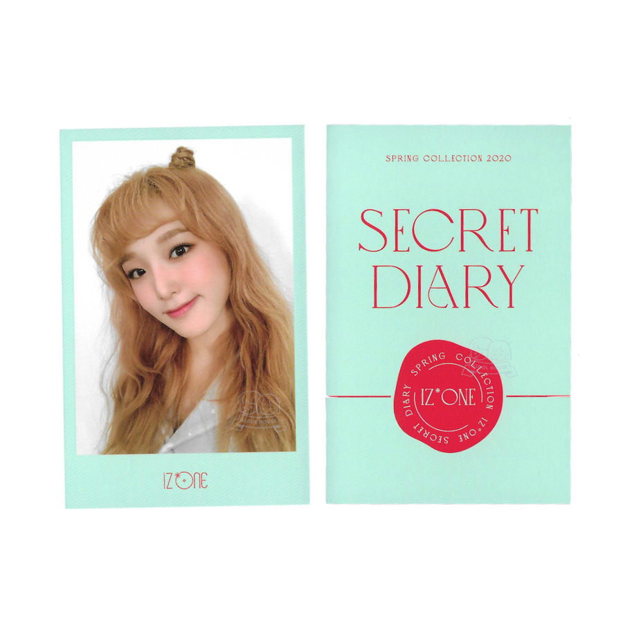 Choi Yena Official Photocard [SECRET DIARY]