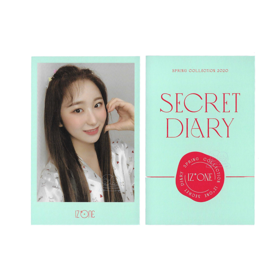 Lee Chaeyeon Official Photocard [SECRET DIARY]