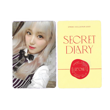 Yabuki Nako Official Photocard [SECRET DIARY]