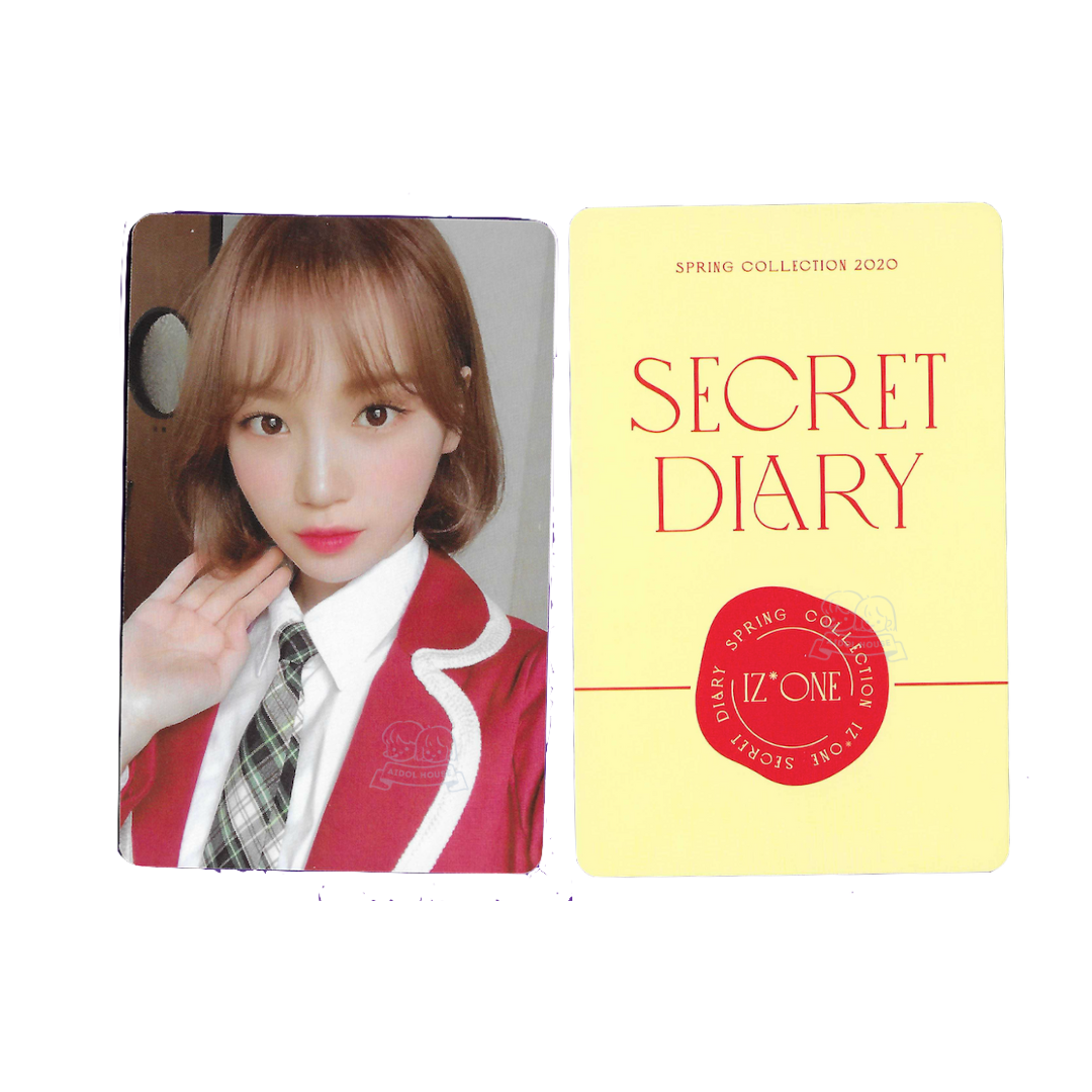Kim Chaewon Official Photocard [SECRET DIARY]