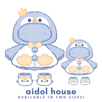 Plushie Clothing - Fluffy penguin set