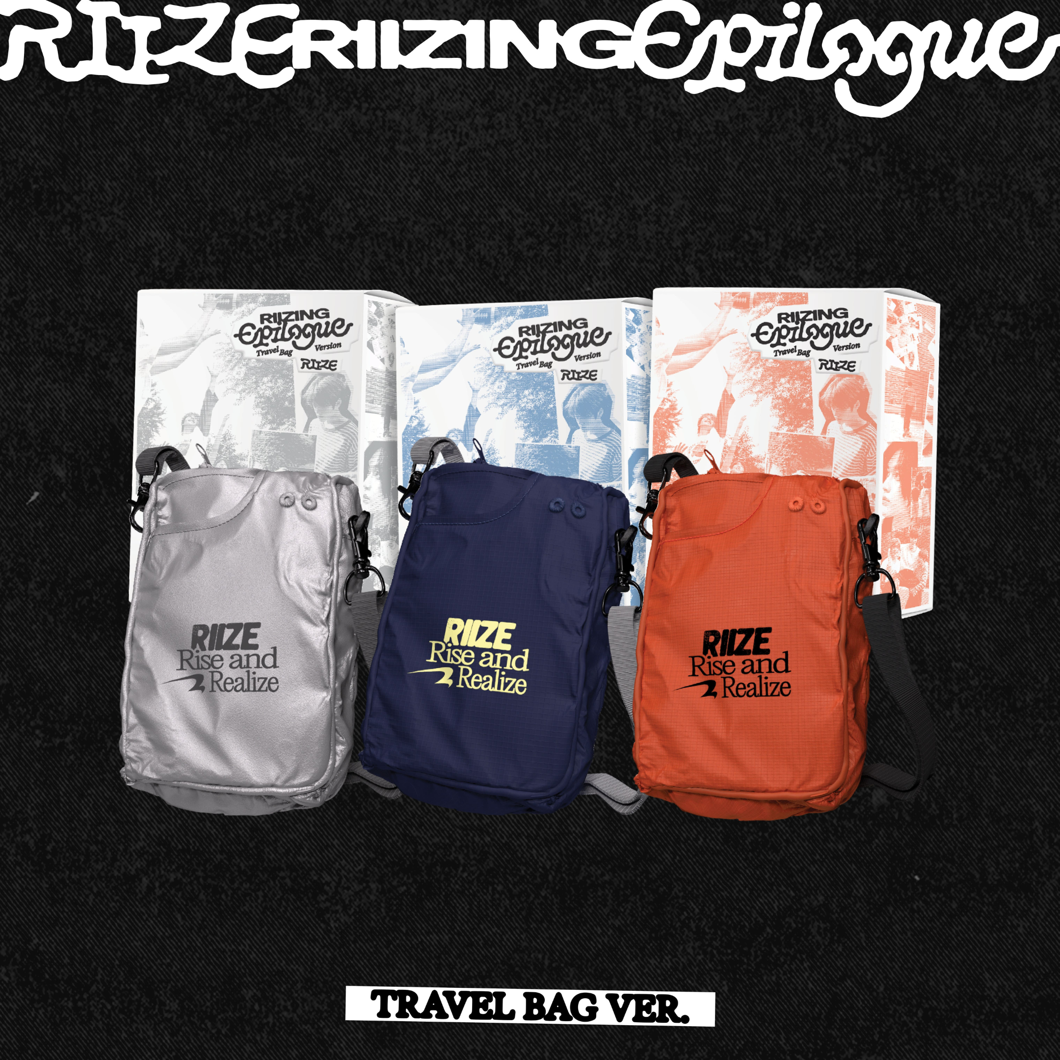 RIIZE riize BAG SET バッグ 【ソヒ】 jp.ktown4u.com : RIIZE - [RIIZING DAY] BAG SET (BLACK Ver