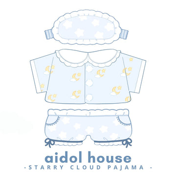 Starry Cloud Plushie Pajama Set