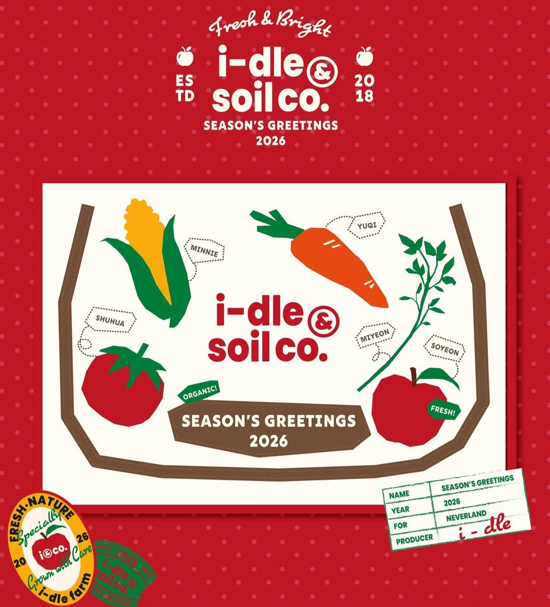 I-DLE 2026 SEASON’S GREETINGS [i-dle & Soil Co.]