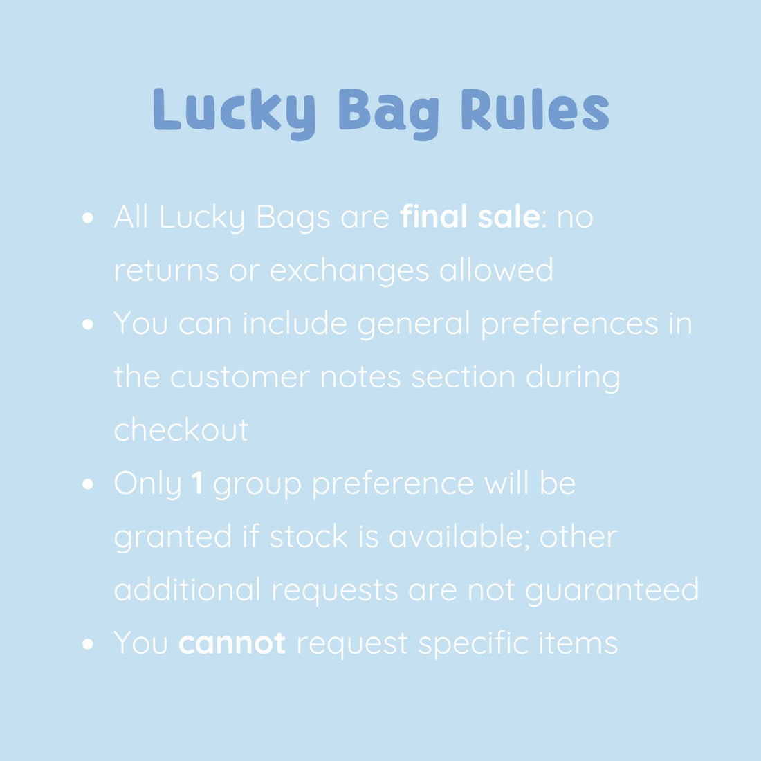 Lucky Bags | Official KPOP Merch Bag