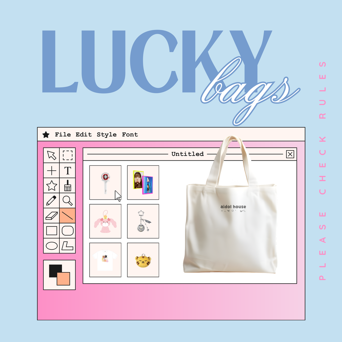 Lucky Bags | Official KPOP Merch Bag