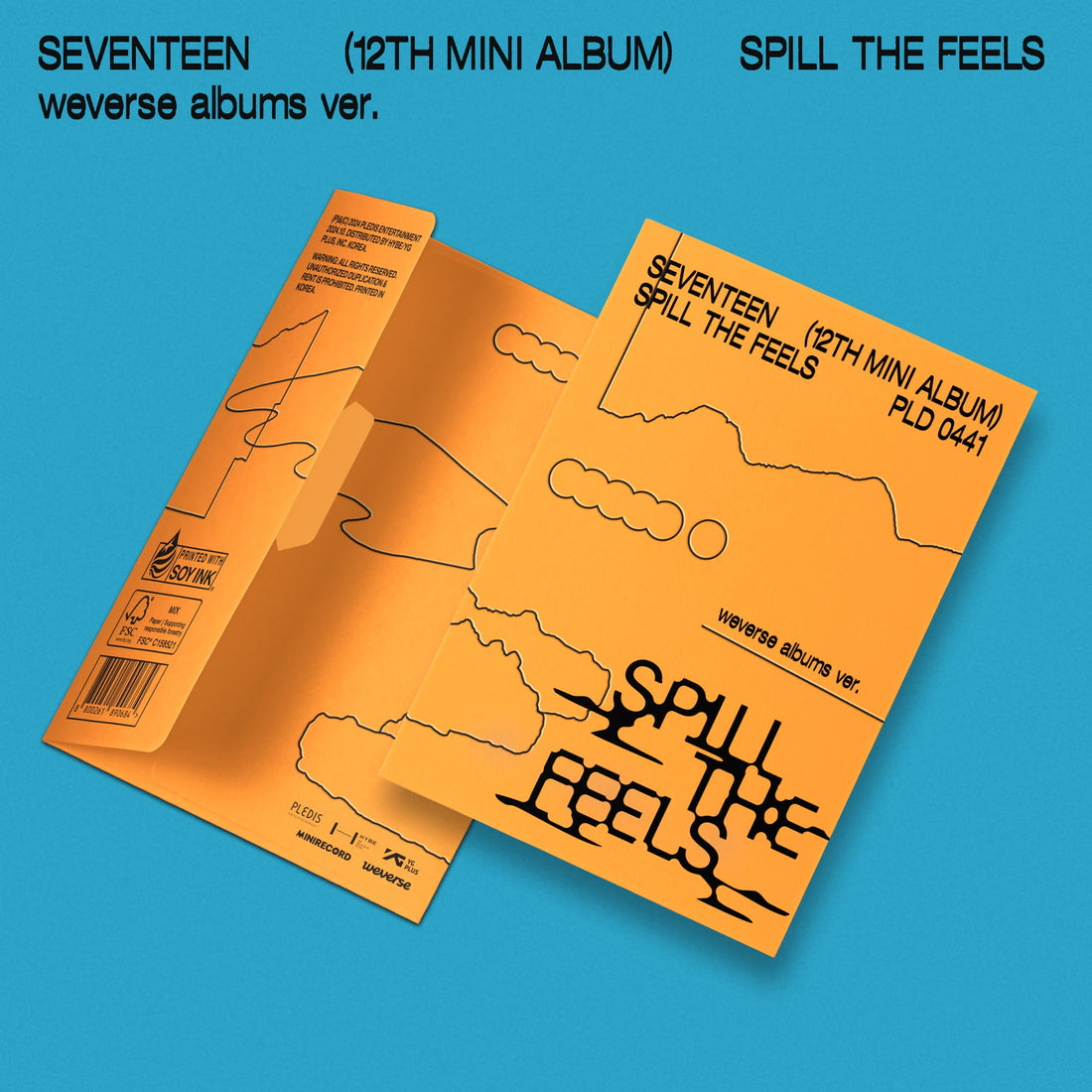 SPILL THE FEELS [12th Mini Album ] [Weverse Albums Ver.]