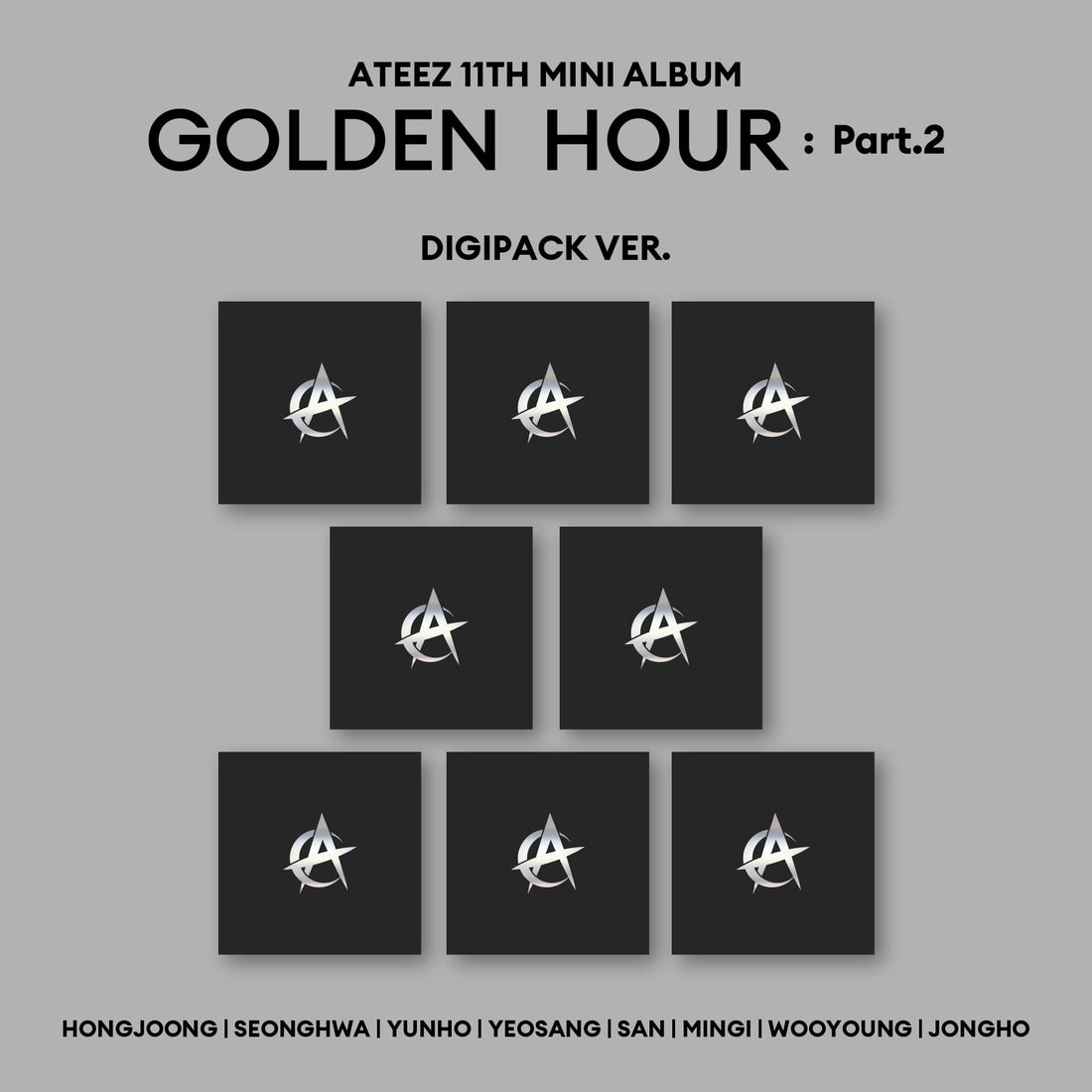 GOLDEN HOUR : Part.2 [11th Mini] [Digipack Ver.] [Random]