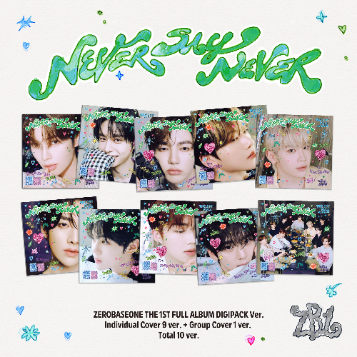 NEVER SAY NEVER [1st Full Album] [DIGIPACK Ver.] [Random]
