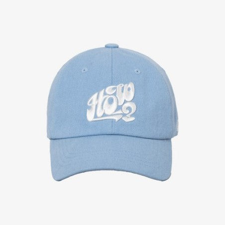 BOYNEXTDOOR [SANDSOUND] HOW Embroidered Ball Cap [Light Blue]