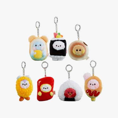 BT21 minini Plush Keyring Bunsik